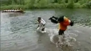 Wife Carrying at the 4th Annual Viking Boat Races & Festival