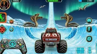 Monster Truck Mega Ramp Impossible Driver - 4x4 Ultimate Car Stunts GT Racing- Android GamePlay 2025