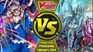 Revenger Vs Harri - Cardfight Vanguard Premium Format Playtesting February 2024