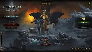 Diablo 3 - Season 24 - No Commentary - Crusader - Aegis of Valor Heaven's Fury - Bounties - 1