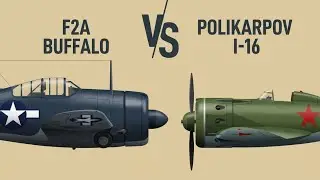 Brewster F2A Buffalo vs Polikarpov I-16: Which WWII Fighter Was Actually Better?