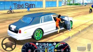 conduite voiture de luxe &agrave; Miami ville | jeux de voiture gratuit Taxi Sim 2020 | jeux Android