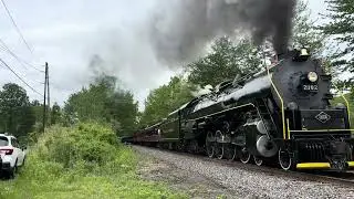Reading & Northern: Steam chugs on the former Blue Mountain & Reading lines FT RBMN 2102! 5/24/25
