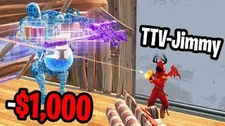 Donating to Twitch Streamers that kill me on Fortnite! (unbelievable)