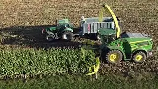 Siliranje koruze 2024 - KMETIJA JAKOPIČ 🌽🚜 3 x FLIEGL // John Deere // Deutz Fahr // Massey Ferguson