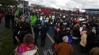 Demonstration gegen Einzug der AFD in den Bundestag