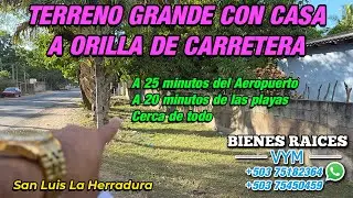 #145 | 🏠 TERRENO GRANDE CON CASA EN LA HERRADURA.
