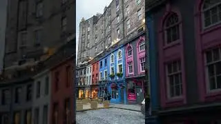 Victoria street, Edinburgh #explore#travel#scotland#street#edinburgh#views#fyp#architecture#shorts