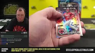 2024 Topps Chrome Update Series Baseball Mega 3-Box Random 3-Team Group Break #15 - Steve
