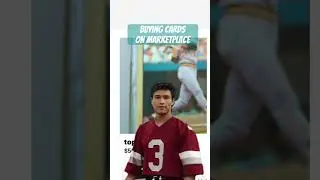 Buying cards on marketplace #sports #cards #marketplace #funny