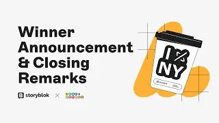 Winner Announcement + Closing Remarks | Storyblok x Code & Coffee Hackathon