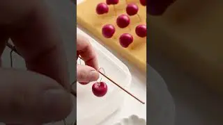Making Cherry Jewelry - Aurora Bee #cherry #jewelry #earrings #handmade