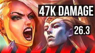 KAYLE vs ZAAHEN (TOP) | 47K damage | KR Diamond | 26.3