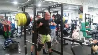 Sten Haugas raw squat 280kgx3