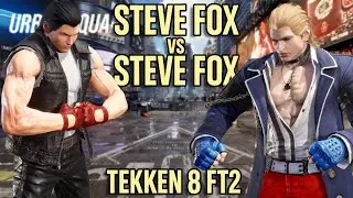Battle of the Steves! Ultimate Mirror Match in #tekken8 FT2 Quick Matches | Pure Skill Duel