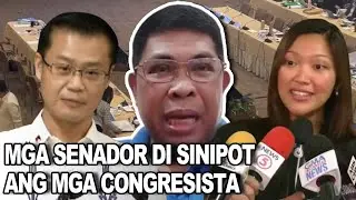 MGA SENADOR ININDIAN ANG MGA CONGRESISTA DAHIL SA DEADLOCK ON DPWH BUDGET CUTS