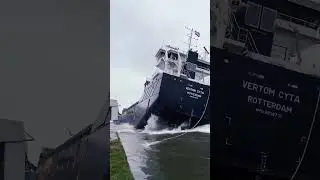 China shipping to USA-Container ship launching process