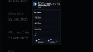 Bajaj Finserv ELSS Tax Saver Fund NFO details.#nfo #nforeview #mutalfund #bajajfinservelsstaxsever