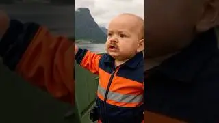 Forbanja ferjekapten klikker i vinkel p&aring; seine bobila. #parody #meme #norway #forbanna #german