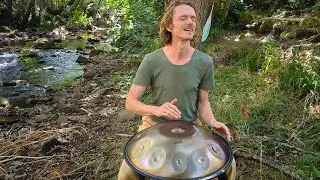 Chanting with the River | Handpan Meditation | Selwin Verwoord