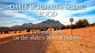 Texas Scenic Drives - Davis Mountains Scenic Loop