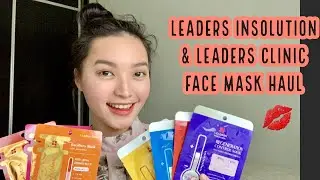 Leaders Insolution & Leaders Clinic Face Mask Haul | Kem&rsquo;s World