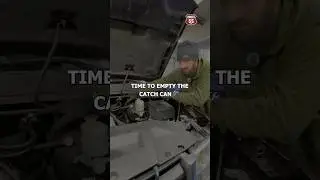 Emptying the Catch Can Don&rsquo;t Skip This! #shorts #trending #viral