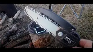 Аккумуляторная цепная минипила WOSAI