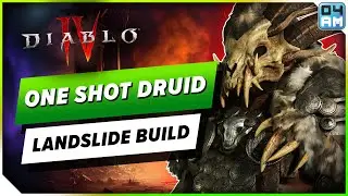 Diablo 4 INSANE One Shot Druid Build - Earth Landslide Caster Build