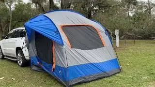 GoHimal SUV Tent for Camping, Waterproof PU3000mm Spacious Double Layer Design for 5 8 Person Review