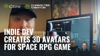BLAZE SKY: Solo Indie Developer creates 3D Characters for Space Opera RPG Game with CC3 and iClone
