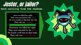 Carrying from the shadows. Town of salem 2