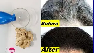 En 5 minutos: convierte el cabello blanco en negro con una soluci&oacute;n casera permanente (100% FUNCION 