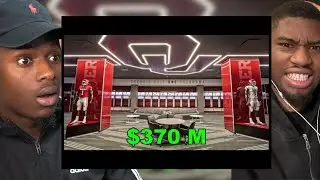 🇬🇧BRIT STUDENT ATHLETES REACTS TO - Inside the OKLAHOMA SOONERS' $370,000,000 FOOTBALL Facility!!