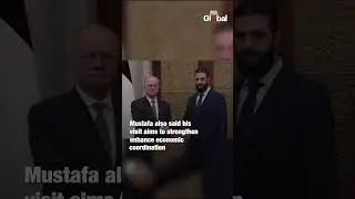 Palestinian PM Meets Syria's de facto Leader Ahmed al-Sharaa In Damascus