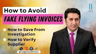 How to Avoid Fake Flying Invoices - How to Verify Supplier And Save Yourself From FBR Investigation