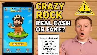 Игровое приложение Crazy Rock: настоящие деньги или фейк? Подтверждение вывода $132 &mdash; подробный о...
