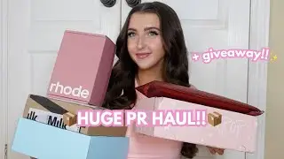 INSANE PR Haul & Giveaway! Don't miss out!