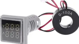 Multimeter digital panel