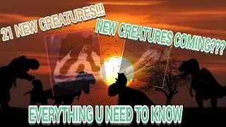 NEW 3.5 & 3.6 CREATURES??? DATAMINES & THEORIES|Jurassic world alive #update#dinosaur #new#dino#jwa