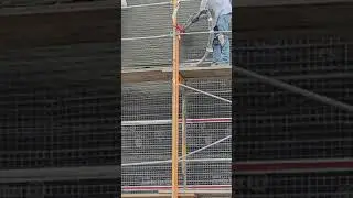 Plaster pump scratch coat