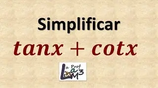 Simplificar y factorización de una expresión trigonométrica | Ejercicio 3 | La Prof Lina M3
