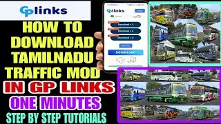 HOW TO DOWNLOAD TAMILNADU TRAFFIC MOD IN GP LINKS| EASY DOWNLOAD IN ONE STEP|BUS SIMULATOR INDONESIA