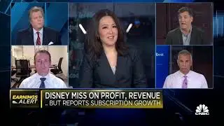 Guy Adami and Dan Nathan Discuss Disney Earnings Miss