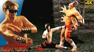 Mortal Kombat - Johnny Cage (Arcade / 1992) 4K 60FPS