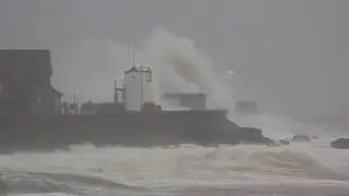 Porthcawl - Storm Frank