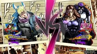 Caesar Anthonio Zeppeli vs Cool Ice-JoJo's Bizarre Adventure: All-Star Battle R