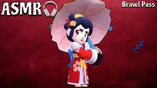 ASMR Brawl Stars⭐️~ Battle For Katana Kingdom Brawl Pass Opening😴🎧