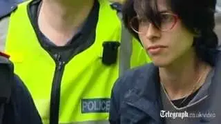 Fracking protesters arrested at Balcombe
