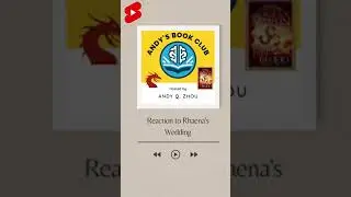 Reaction to Rhaena's Wedding | Fire and Blood | Andy's Book Club #shorts